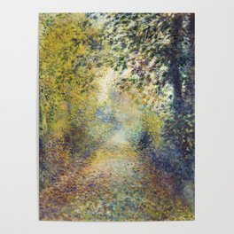 In the Woods- Renoir Poster
