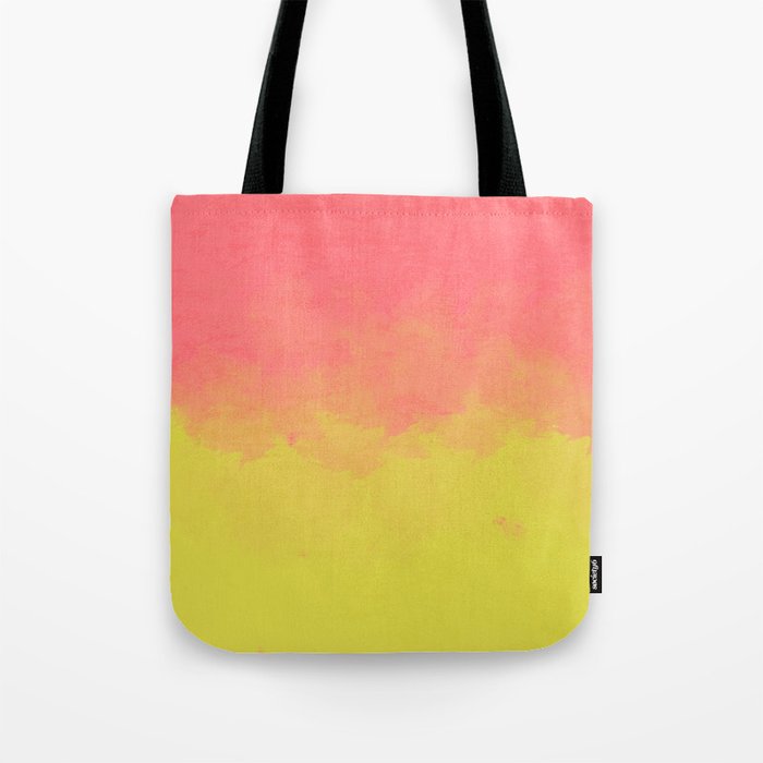 ombre tote bag