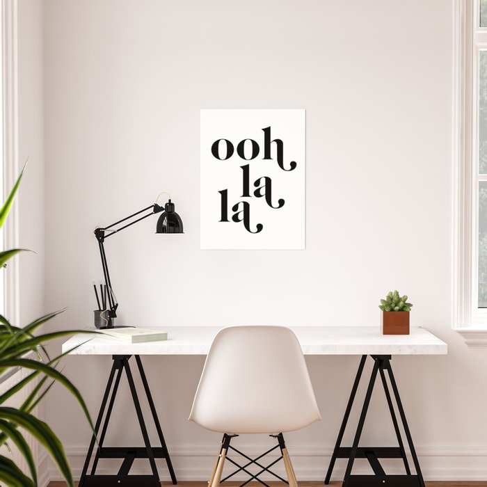 Ooh La La Poster By Typutopia Society6