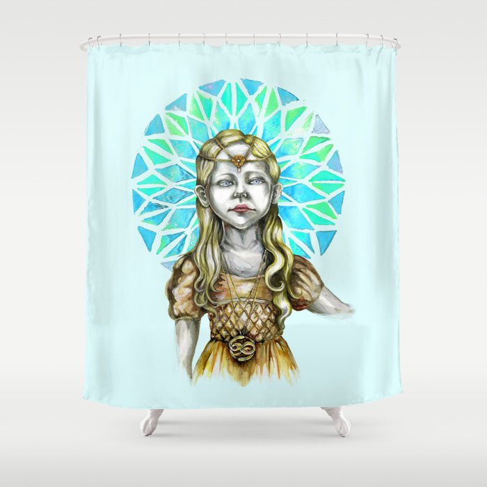 childlike empress Shower Curtain