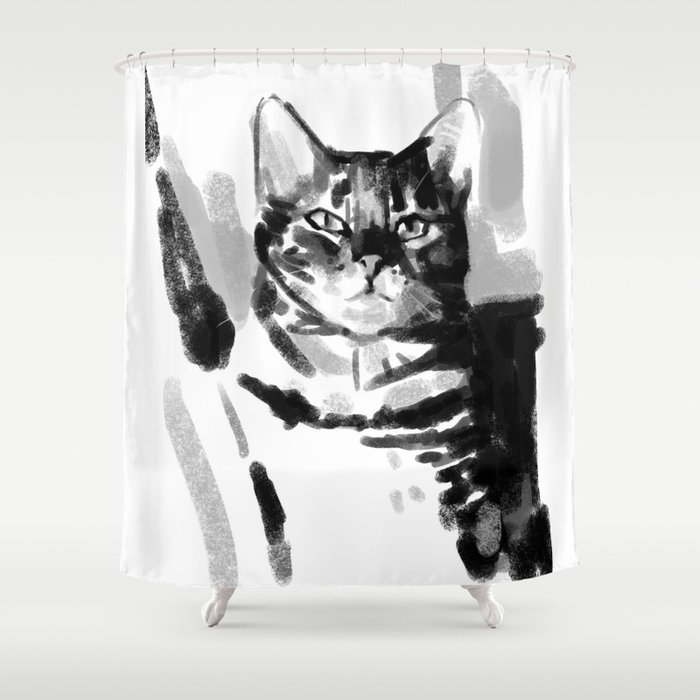 Bengal Cat Shower Curtain