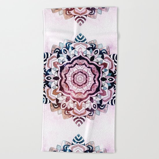 FREESOUL MANDALA Beach Towel