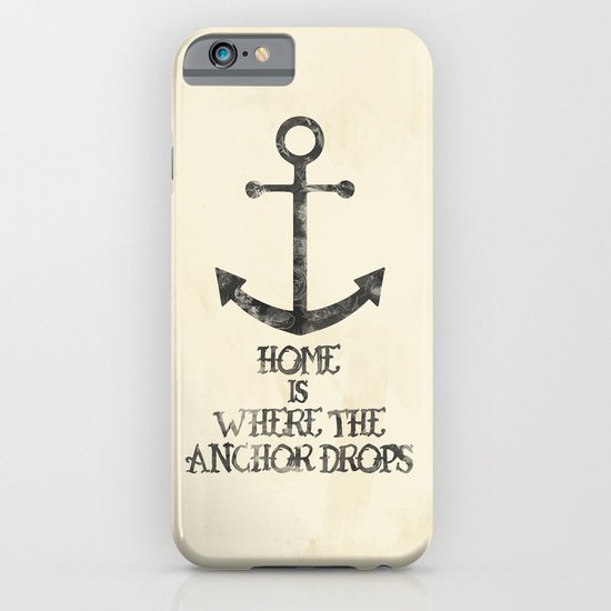 Where The Anchor Drops iPhone & iPod Case