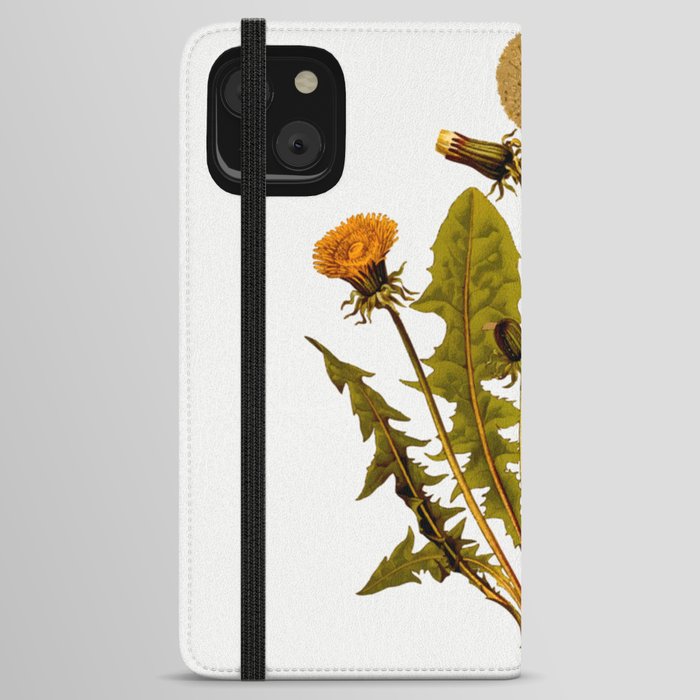 Botanical Dandelions iPhone Wallet Case