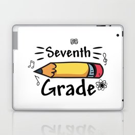 Seventh Grade Pencil Laptop Skin