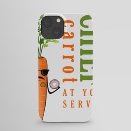 Chief Carrot iPhone Case