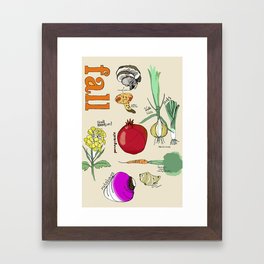 Fresh From the Farmers Market: Fall Framed Art Print
