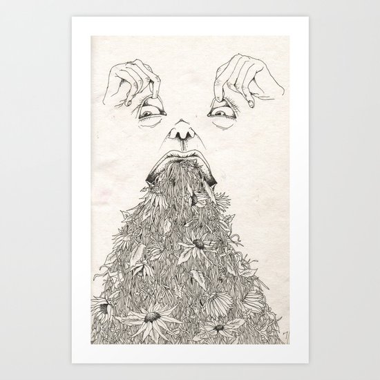 Devoured Concepts Art Print