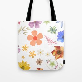 Beautiful flowers pattern Tote Bag