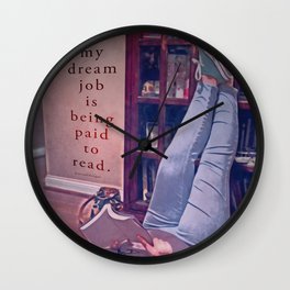 DREAM JOB Wall Clock