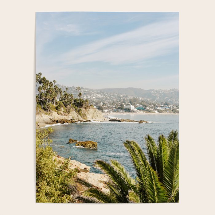 Laguna Beach Print Poster by Bree Madden Society6