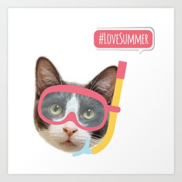 Love Summer Art Print