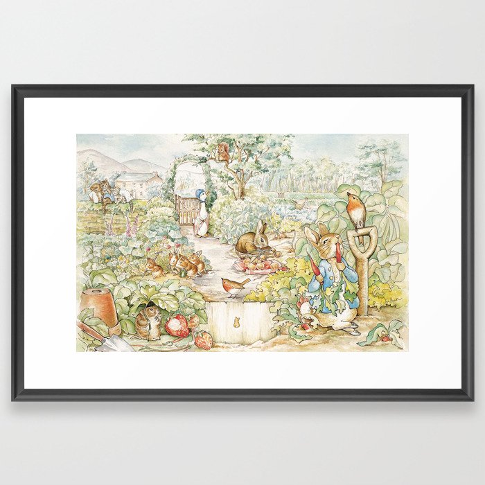 The World Of Beatrix Potter Framed Art Print