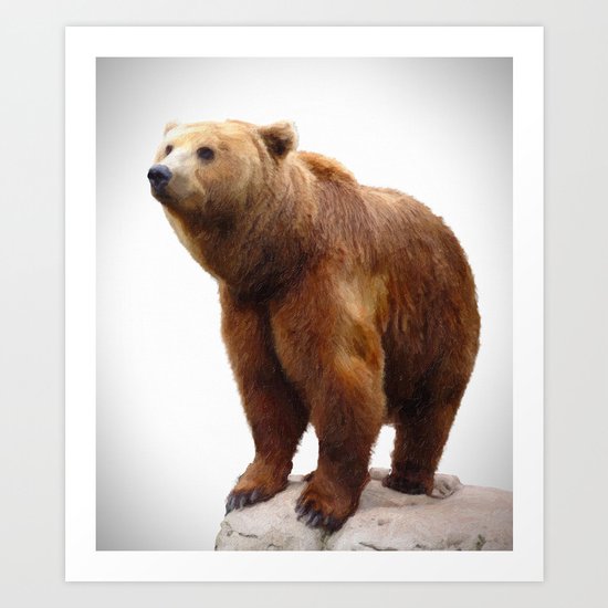 bear Art Print