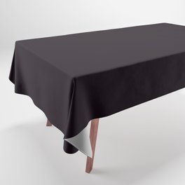 Atlantic Puffin Black Tablecloth
