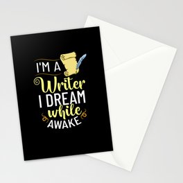 Book Author Writer Beginner Quotes Stationery Card
