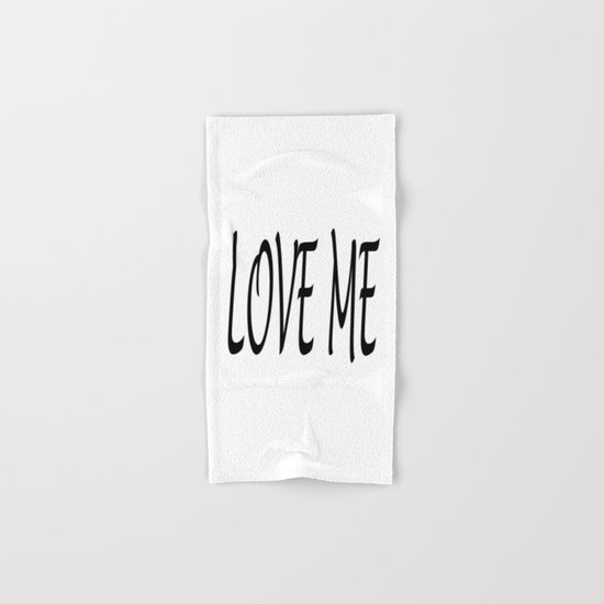 LOVE ME Hand & Bath Towel