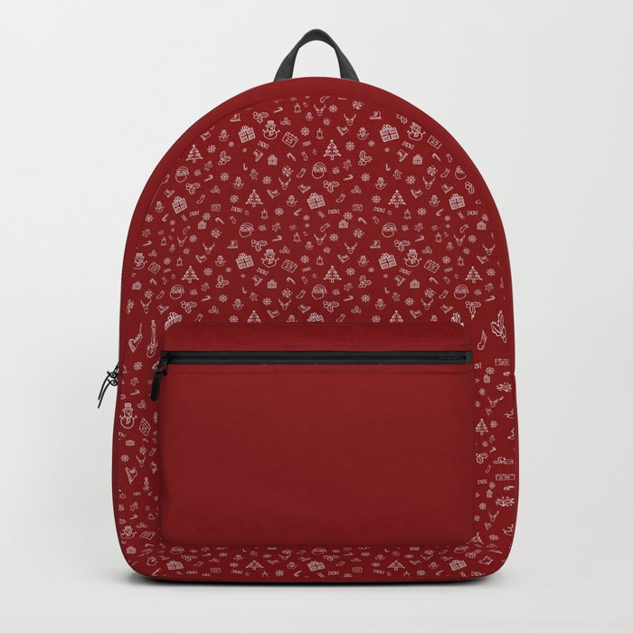 Xmas Red Backpack