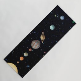 Planetary Solar System Yoga Mat