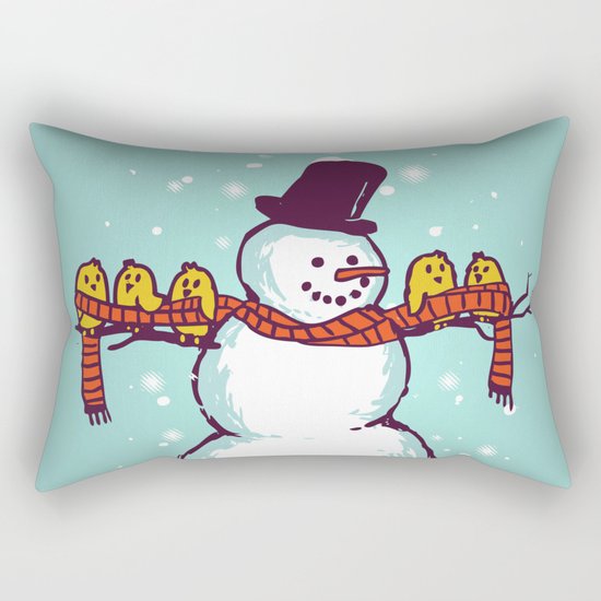 Sharing is caring (Winter edition) Rectangular Pillow