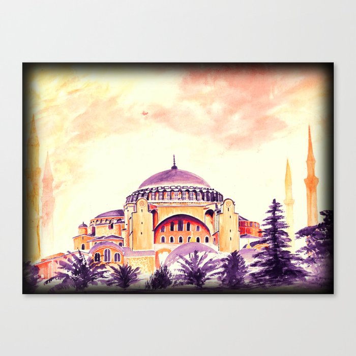 Ayasofya Mosque (Hagia Sophia) Canvas Print