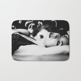 lesbians in bed Bath Mat | Girls, Gay, Black And White, Black, Womenkissing, Romance, Sexywomen, Love, Bed, Lesbians 
