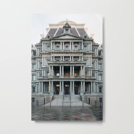 Eisenhower Executive Office Building Metal Print | Unitedstates, Northamerica, Washingtondc, Photo, Government, Urban, Architecture 