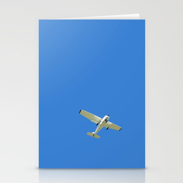 Traffic in the Sky Stationery Cards