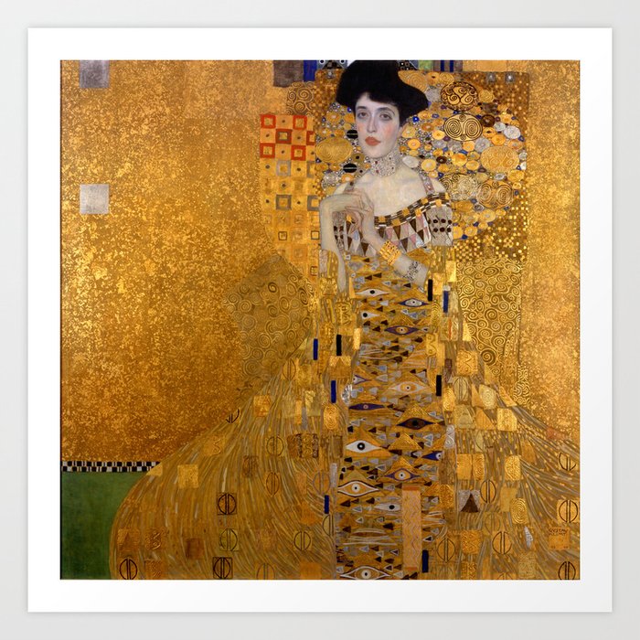 The Woman in Gold Art Print