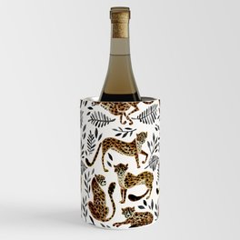 Cheetah Collection – Mocha & Black Palette Wine Chiller