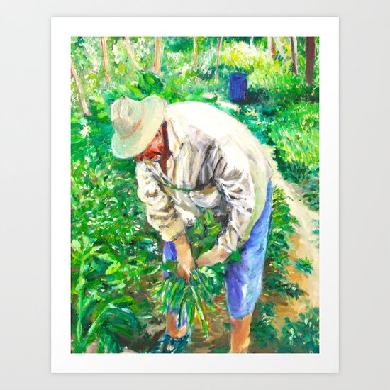 Squantz Art Print
