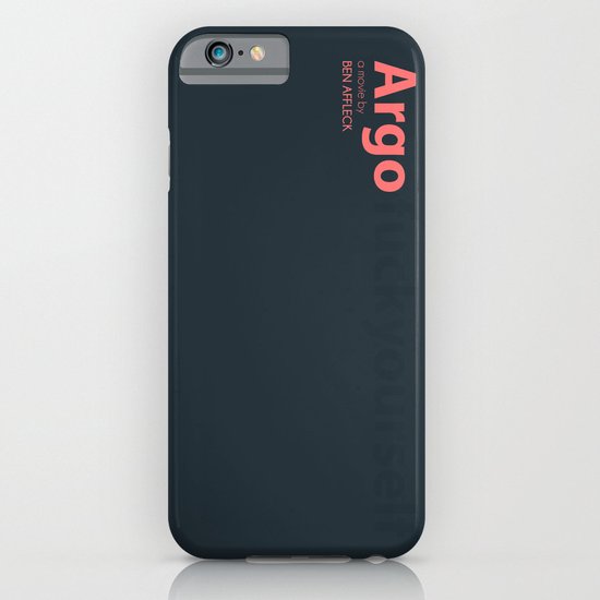 Argo - minmal poster iPhone & iPod Case