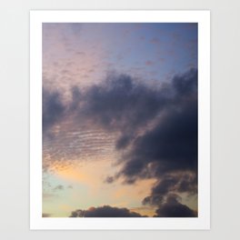 Unicorn Clouds | Diptych 2 Art Print