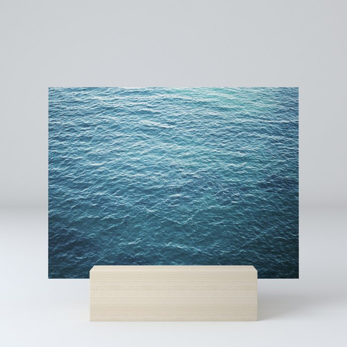 Travel photography “Blue ocean waves” | Fine art Photo Print | Modern Wall art | Wanderlust Ibiza Mini Art Print