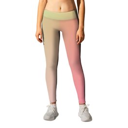 48 Pink Gradient Background Colour Palette 220721 Aura Ombre Valourine Digital Minimalist Art Leggings