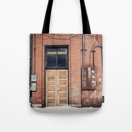 Mountain Town Alley Tote Bag