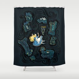 Alice's Fall Shower Curtain
