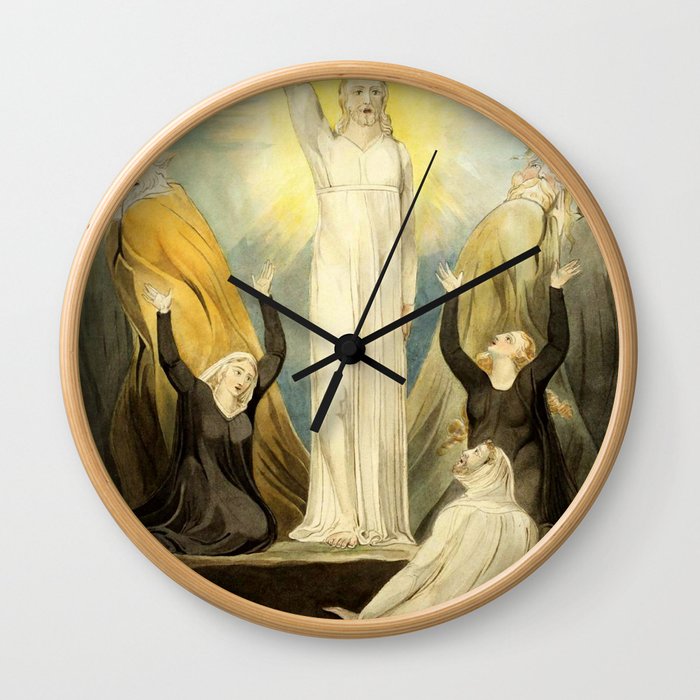 William Blake "The Raising of Lazarus" Wall Clock