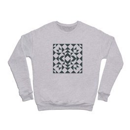 Modern Quilt Block Crewneck Sweatshirt