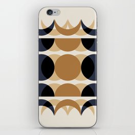 Moon Phases Abstract X iPhone Skin