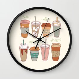 snowman the purpose Premier Frappe Wall Clocks to Match Any Room's Decor | Society6