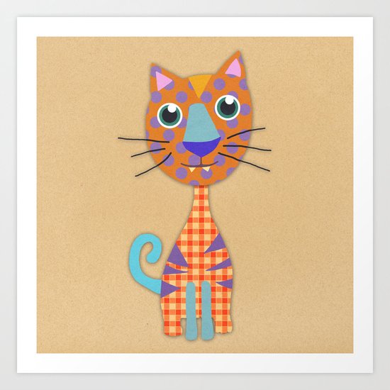 purr purr purr Art Print