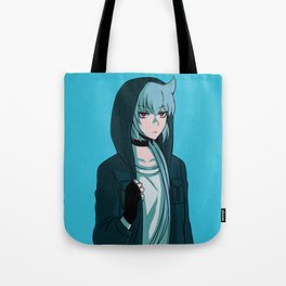 Blue Girl Tote Bag