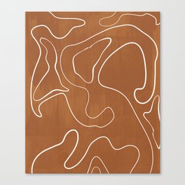 Abstract Organic Canvas Print