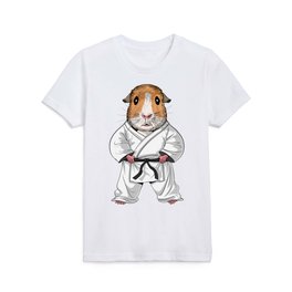 Guinea Pig Karate Kids T Shirt