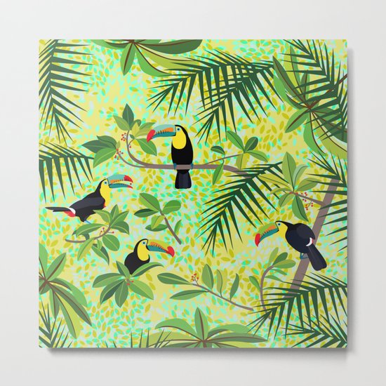 Toucans Metal Print