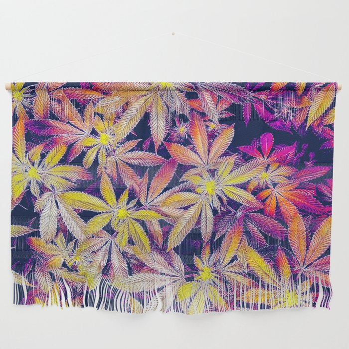 Sunny Bunch of Cannabis Wall Hanging