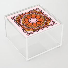 Flower Granny Square Acrylic Box