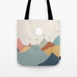 Cat Landscape 115: Himeowlaya Tote Bag