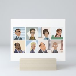 Employees (Landscape) Mini Art Print